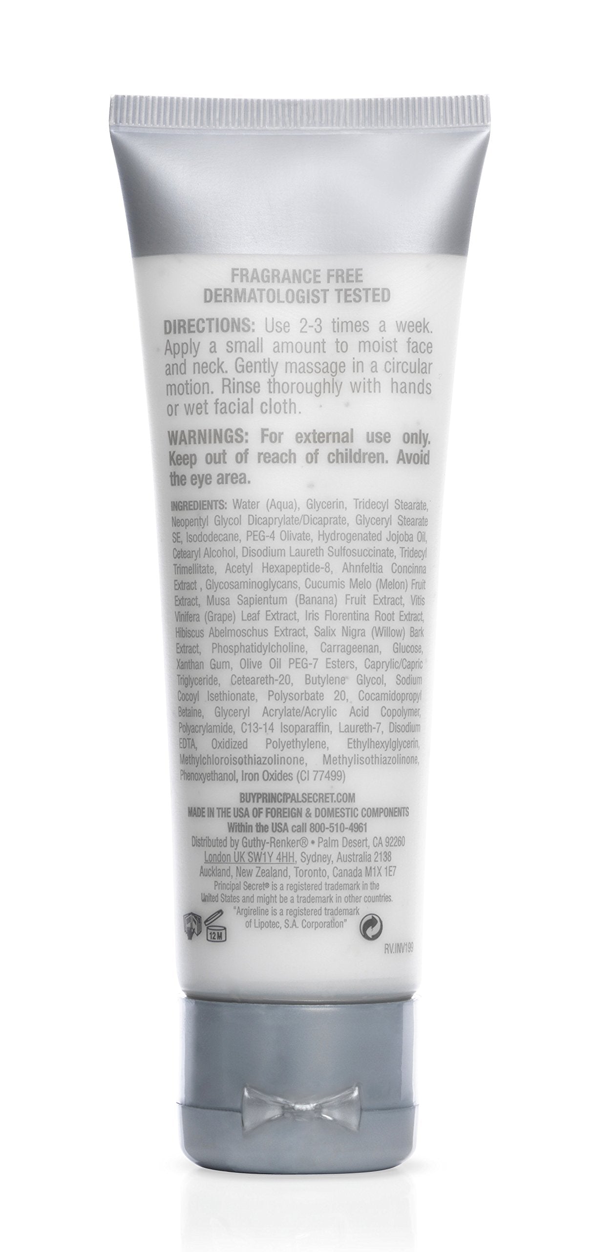 Principal Secret – Reclaim with Argireline – Buffing Exfoliant – 90 Day Supply/4 Ounces